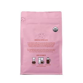 Chamberlain Coffee Organic Vanilla Medium Roast Coffee Blend - Ground - Smooth & Balanced Roast, Creamy and French Vanilla Notes, Perfect for Everyday Moments - 10 oz