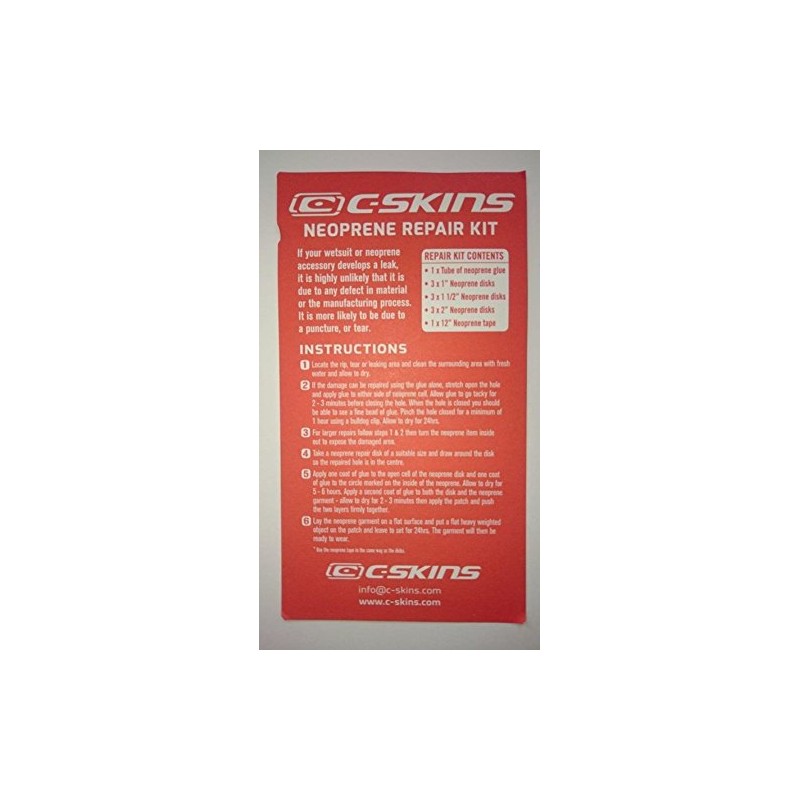McNett/C-Skins Neoprene Repair Kit by Mcnett