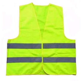 wuerfel24 - wuerfels Protest High Visibility Vest Yellow / Neon Yellow for Demonstration, Car and Motorcycle - Size XL - for Men, Women, Men, Women, Children, Teenagers = Unisex, EN 471