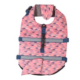 Dog Life Jacket High Buoyancy Comfortable Bright Colors Adjustable Pet Swimming Vest for Puppy S