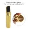 7C Tenor Saxophone Mouthpiece Musical Instrument Accessories Brass Material with