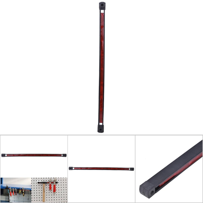 Double-Sided Magnetic Tool Holder Rack Storage Rail Organizer for Hardware