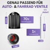 Filzada 70 x Valve Caps for Car/Bicycle Valve Caps –