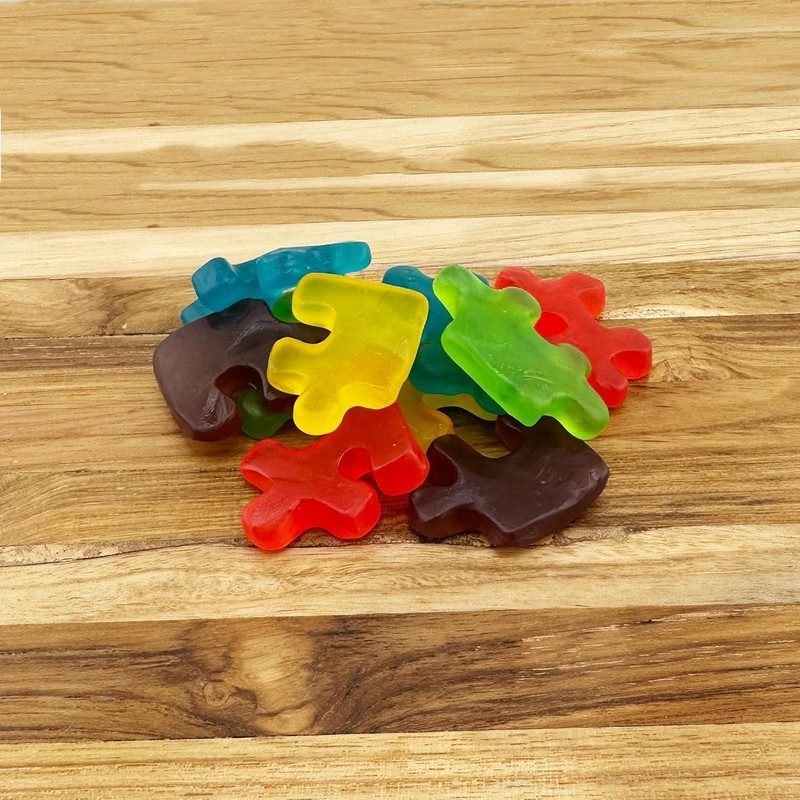 Candy jelly Gummy Pieces Candies (1 Pound (Pack of 1))