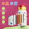 Autsel Children's Stainless Steel Water Bottle with Straw, Insulated Children's