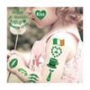Womaha 30 Sheets St. Patrick's Day Temporary Tattoos for Women