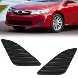 YUWUTF Fog Light Cover Compatible with 2012-2014 Toyota Camry XLE LE L Replacement for 5212806260 TO1038147 52127-06260 TO1039147