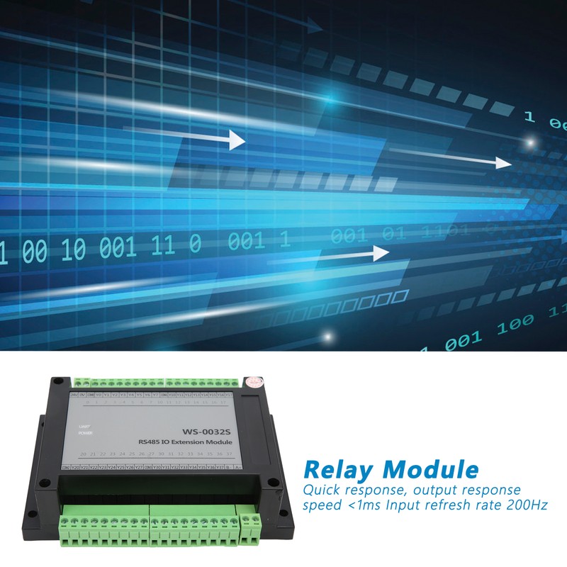 Relay Module 32 Channel Output Interface Board Automated Industry 1813200