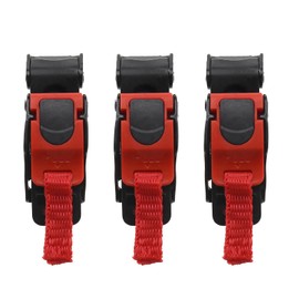 Motorcycle Plastic Helmet Quick Release Speed Clip Chin Strap Pull Buckle 3Pcs