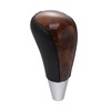 X AUTOHAUX Car Vehicle Automatic Gear Knob Replacement Wood Pattern