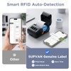 Supvan Cinta Etiquetar T50m Adaptada Etiquetas Paquetes Recambio Color Blanco