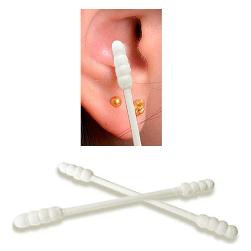 Generic 300ct Cotton Swabs Double Grooved Tipped Applicator Q Tip