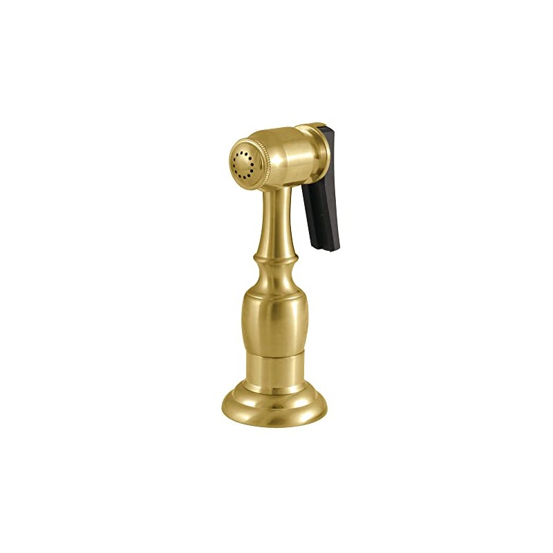 Kingston Brass KBSPR7 Kitchen Faucet Side Sprayer, Brushed Brass