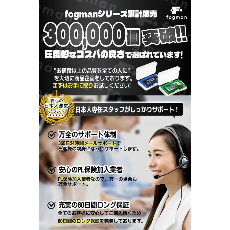 fogman Cassette Case for Gameboy Advance GBA Exclusive Soft Case,