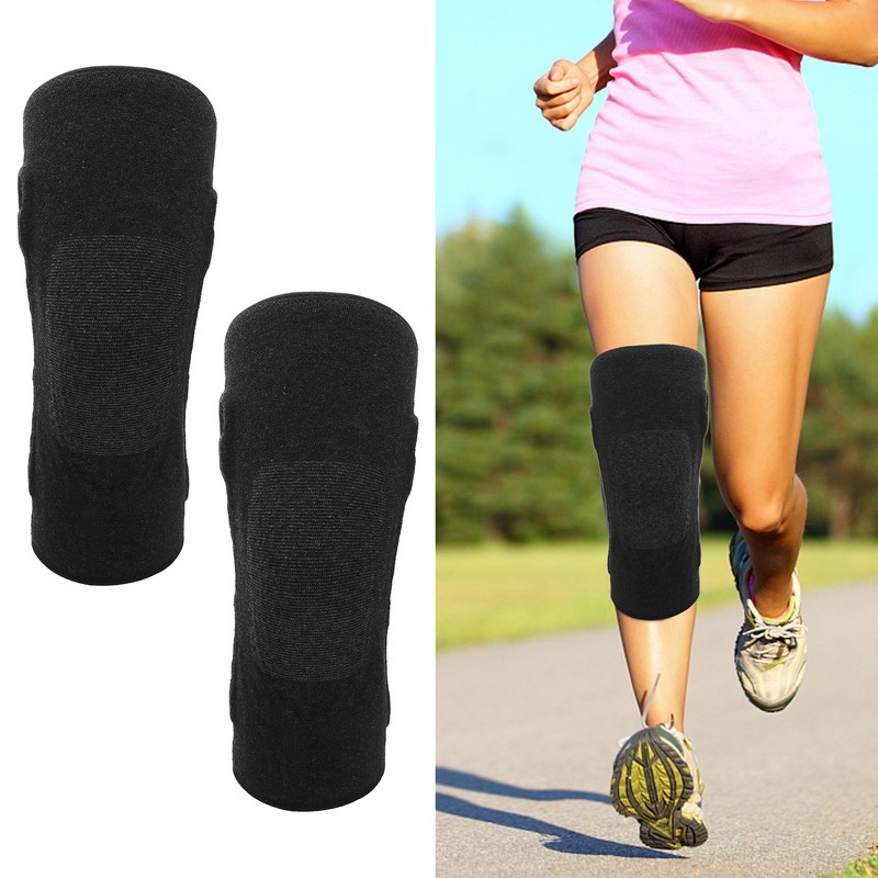2pcs Knee Braces Graphene Warm Protective Prevent Slip Knee Compression