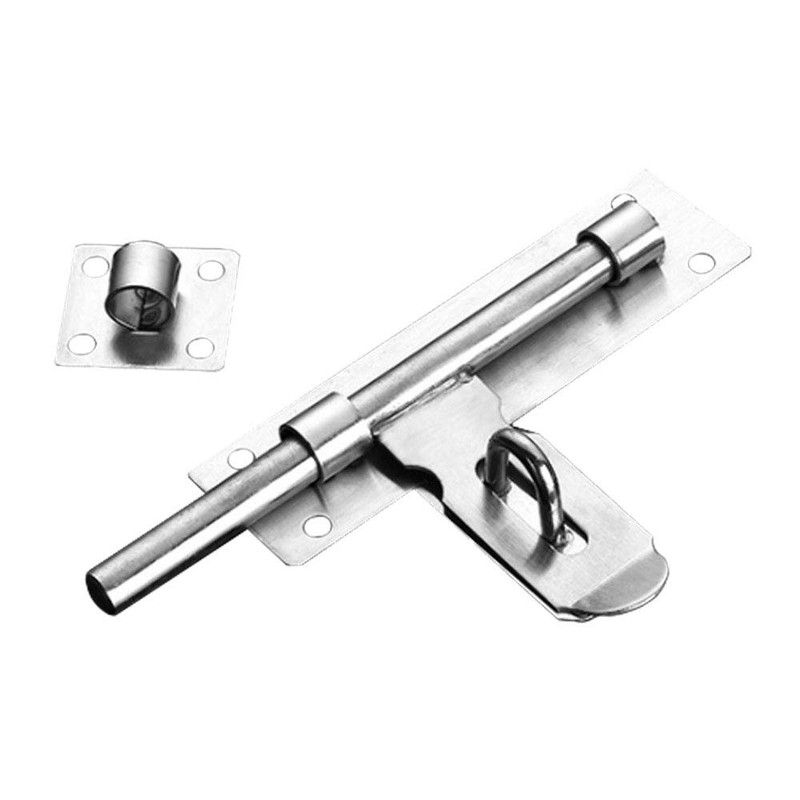Gativs Stainless Steel Door Bolt Slide Lock Lockable Latch Door