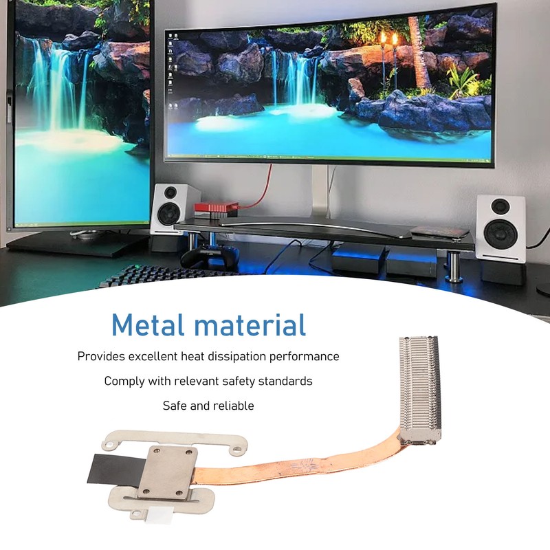 Cooling Heatsink Safe Stable Replacement Heat Sink Cooler Copper Tube