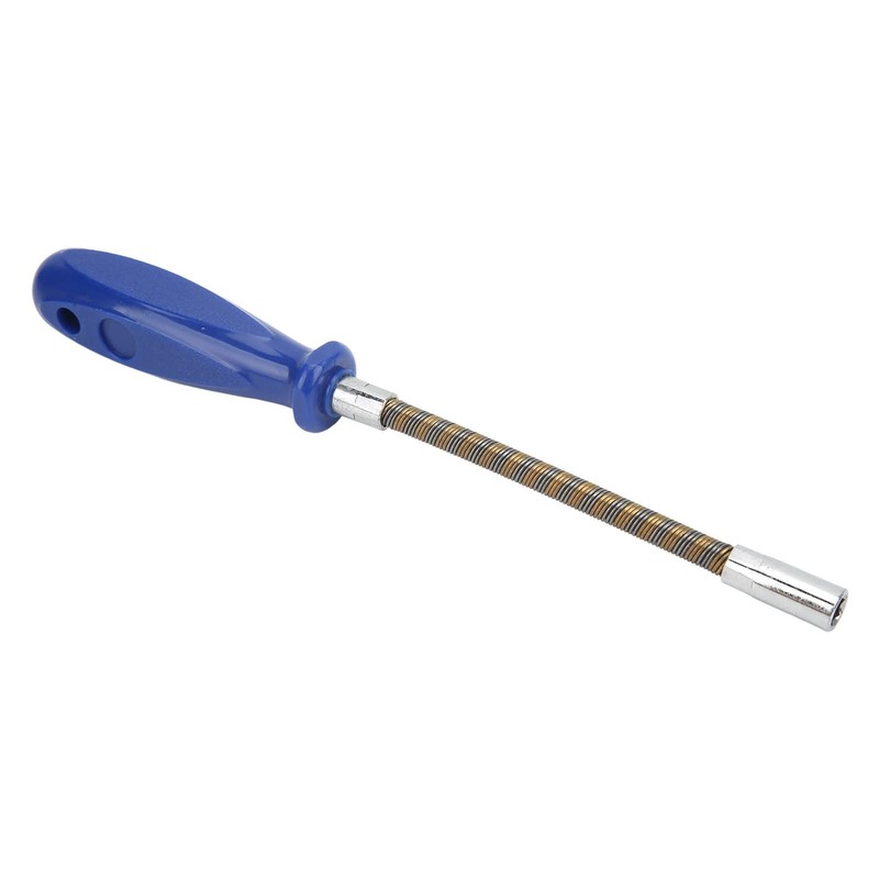 Flexible Hose Clamp Driver, 7mm Flexible Hex Screwdriver 90 Degree