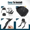 DSISIMO Motorcycle Passenger Backrest Sissy Bar With Back Rest Cushion