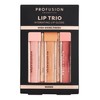 PROFUSION COSMETICS LIP TRIO HIGH SHINE LIP GLOSS - NUDES