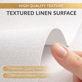 50 Sheets White Linen Silk Woven Textured A4 Paper 135gsm 36lb