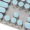 Blue Switch Mechanical Keyboard 104 Keys Backlight Ergonomic Retro Steampunk