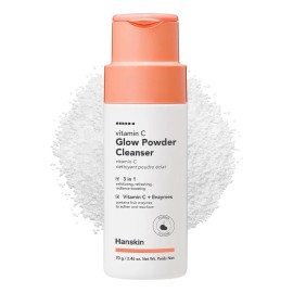 Limpiador En Polvo Hanskin Vitamin C Glow Para Iluminar 70 M