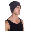 parte superior Level Beanie Gorra unisex con puño de calavera,