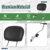 KUAFU Detachable Passenger Backrest Sissy Bar With Pad Compatible with
