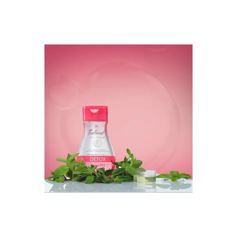 Agua Micelar Teatrical Detox Con Células Madre 600 Ml