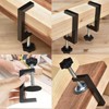 G Clamp Kit, 4 Pieces G Clamp Made of Metal,