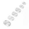 6pcs Watch Date Calendar Magnifying Glass Professional Convexity Watch Parts