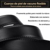 Cinturones hombre piel doble vista, Cinturones Hombre, Diseño Clásico y