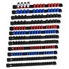 EGOFIX Socket Organizer Set 12PCS ABS Socket Holder Kit, 1/4-Inch