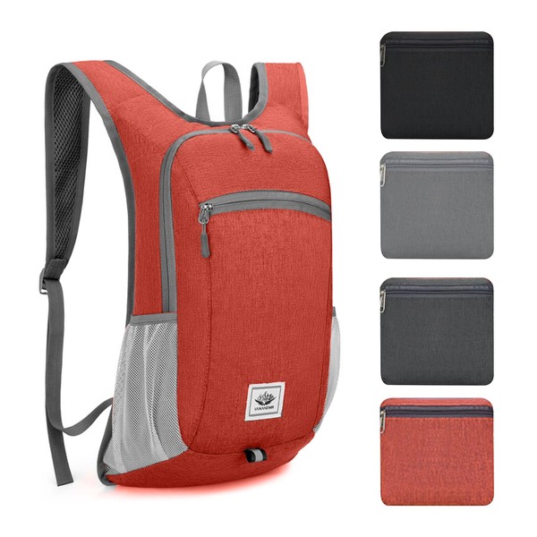 ROEOWENE 15L Foldable Ultralight Waterproof Hiking Backpack Small Women Men