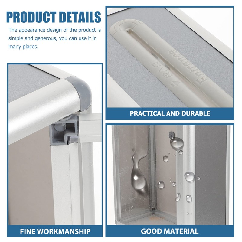 Operitacx Mailbox Outdoor Box Small Container Stainless Steel Container Office