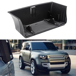 Lotcesfun Interior Storage Box Center Console Organizer Tray Compatible with Land Rover Parts Defender 90 110 130 2023 2022 2021 2020 Better Storage of Personal Belongings