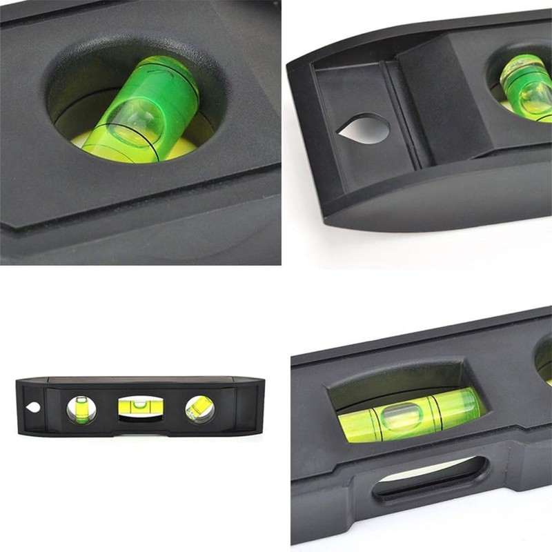 Magnetic Torpedo Level, Spirit Level 3 Bubble Torpedo Magnetic Measuring