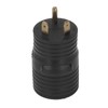 RV Plug Adapter PVC 30A Male TT 30P to 50A