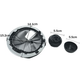 Kalunfex Gear Knob 5 Gears for F-t 500 500C 2007-2015 55344016 50295325 50293173 50295075 46315375