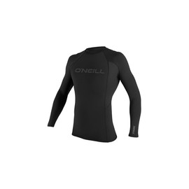 O'Neill Youth Kids Junior Thermo-X Long Sleeve Crew Top Black - Easy Stretch Quick Dry - Unisex