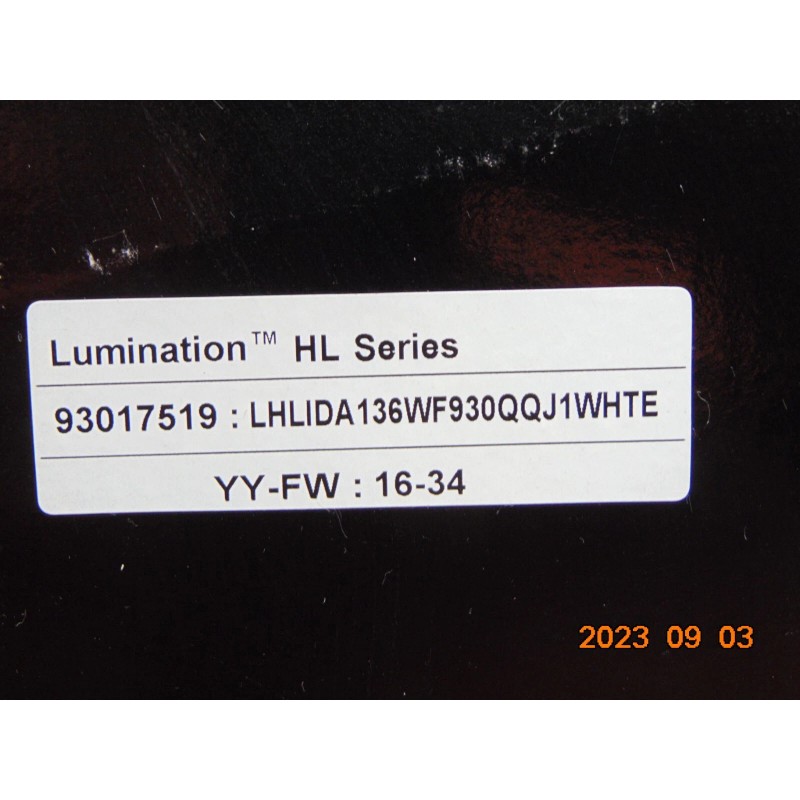 GE Lumination HL Series LED Luminaire Track Light White 2029-2205