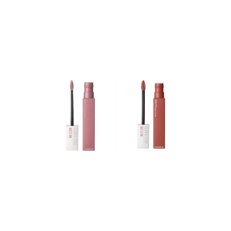 Labial líquido matte Maybelline SuperStay 5 g – Color intenso