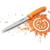 Giesser seit 1776 - Made in Germany - Filiermesser orange,