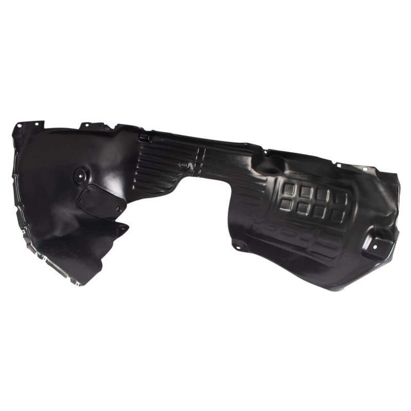 TRQ Front Left Inner Fender Liner Black Drivers Side Compatible