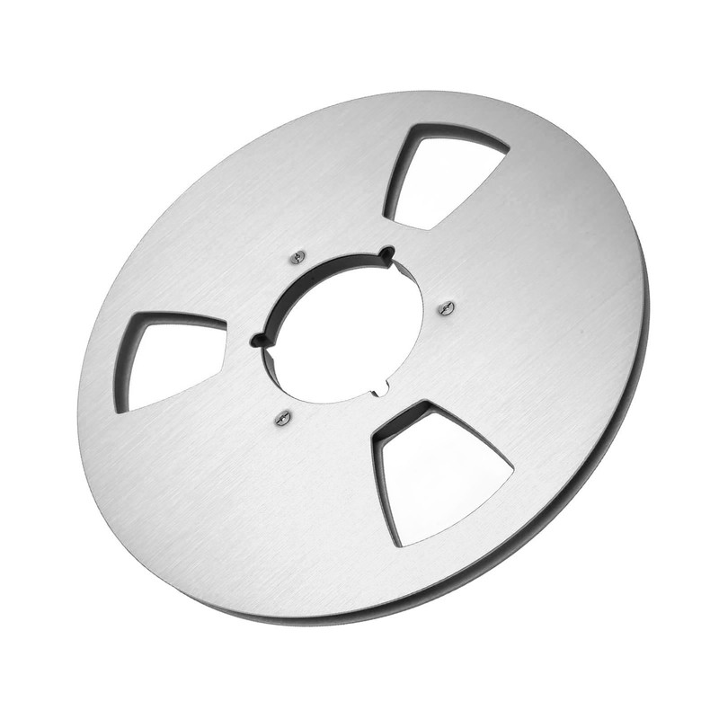 1/4 10.5 Inch Empty Takeup Reel 3 Hole Aluminum Alloy