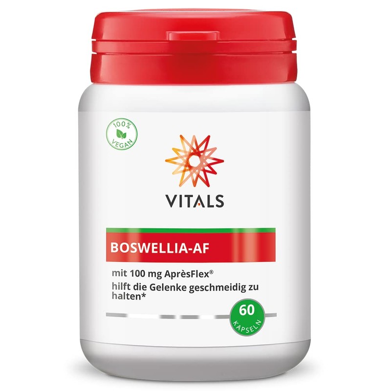 Vitals Boswellia AF – 60 Capsules, Vegan. For Movable Joints.