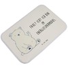 Mr. & Mrs. Panda Eisbär Lazy bath mat - gift,