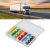 24PCS Car Blade Fuses Zinc Alloy Fuse Assortment Set Automobile