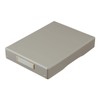 Lihit Lab Roomy Desk Tray A4 Wide Gray A793-27